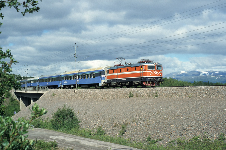 Rc4 1170 + Rt 981 Narvik - Kiruna - Lule&aring; &agrave; Abisko