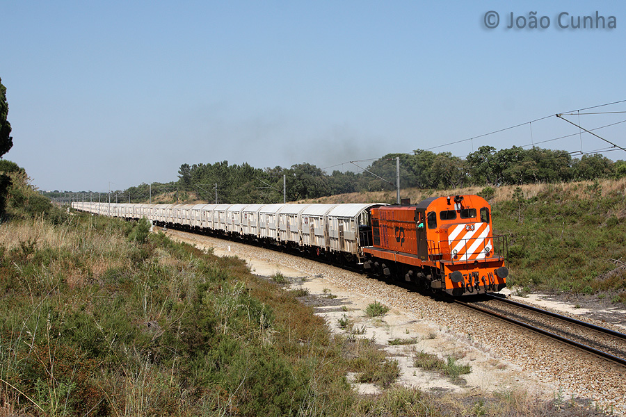 Train d'autos Penalva - Port de Set&uacute;bal