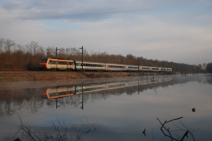 TER 200 entre Mulhouse et St-Louis près de Schlierbach