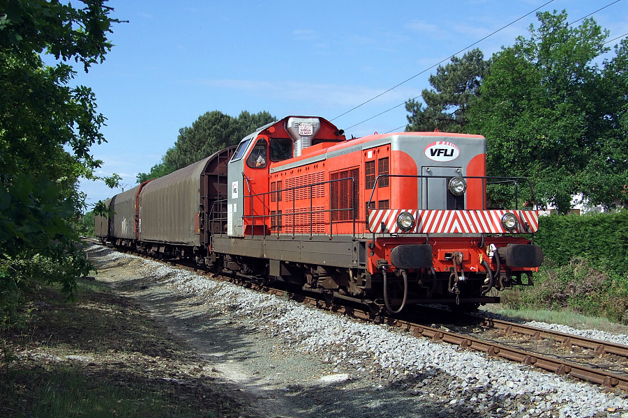 BB 66600 VFLI rouge pour la SCA Landes &agrave; Mont de Marsan.