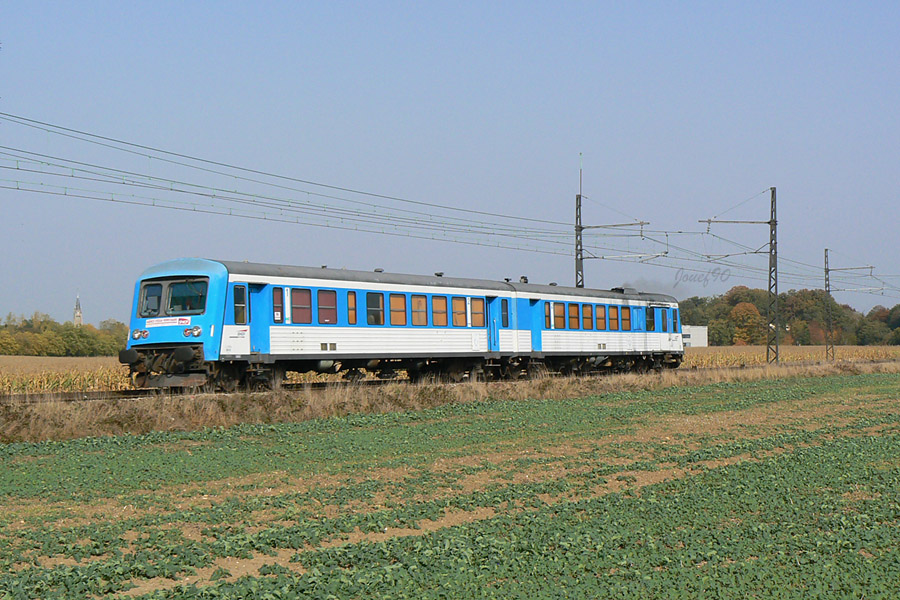 L'X4391 passe &agrave; Rambouillet en direction du Mans afin de r&eacute;aliser une campagne de test KVB.