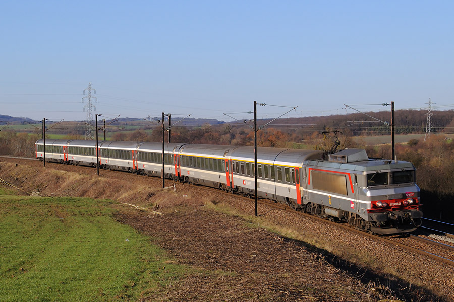 L'EC 97 "Iris" Bruxelles-Midi - Z&uuml;rich Hb &agrave; Soetrich.