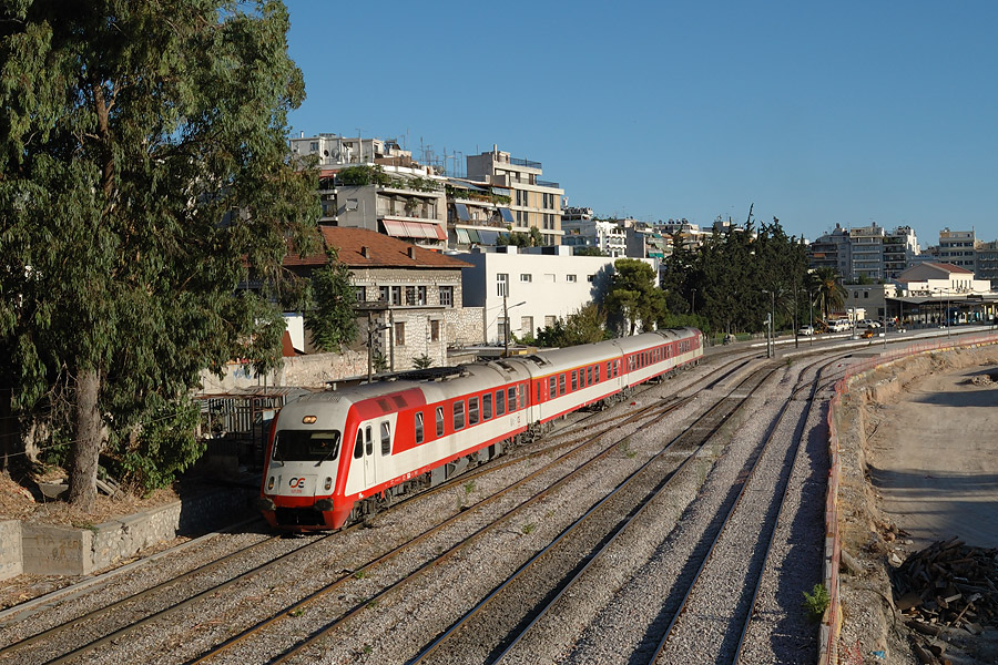L'IC 92 Athenes - Thessaloniki - Alexandroupolis.