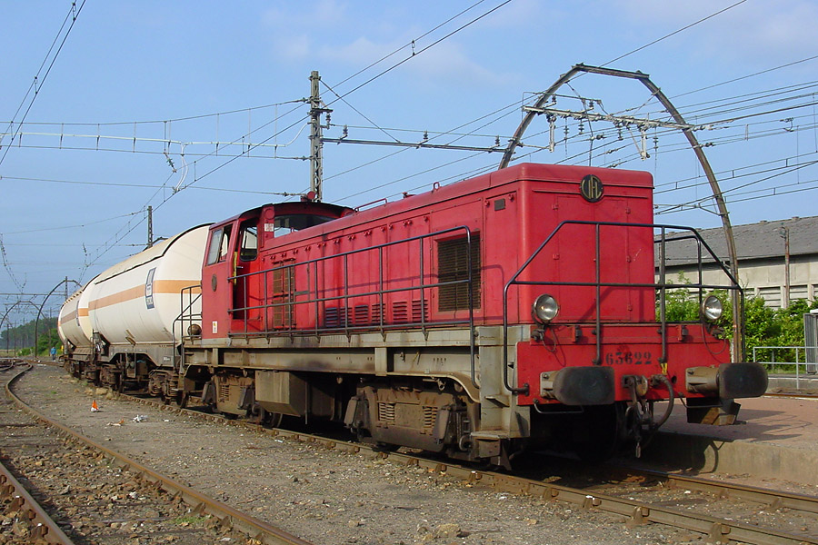 Le 63622 aux couleurs des ex-VFL &agrave; Laluque.