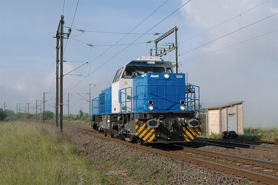 Passage HLP de la 1545 de Connex &agrave; Hombourg-Budange dans le cadre de la formation du personnel en vu du d&eacute;marrage du trafic de Chaux entre la Meuse et l'Allemagne via Bouzonville.