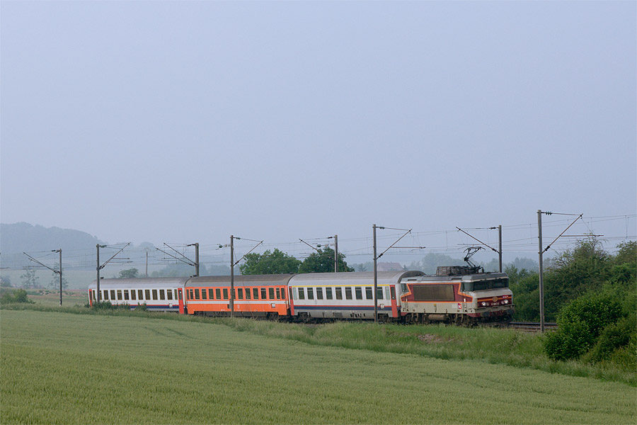 L'EuroCity 296 Jean Monet Basel - Bruxelles-Midi &agrave; Gosselming