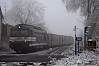 BB 67400 et RRR dans la brume hivernale